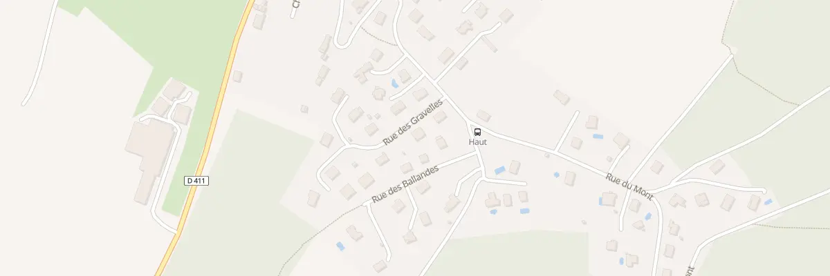 Plan du 5 Rue des Gravelles à Chalèze