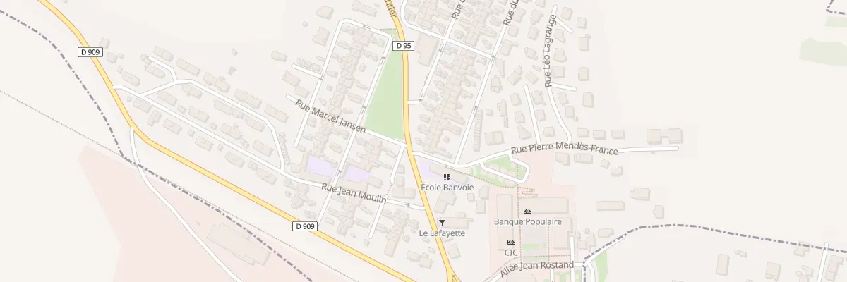 Plan du 4 Rue du Bouchot à Chaligny