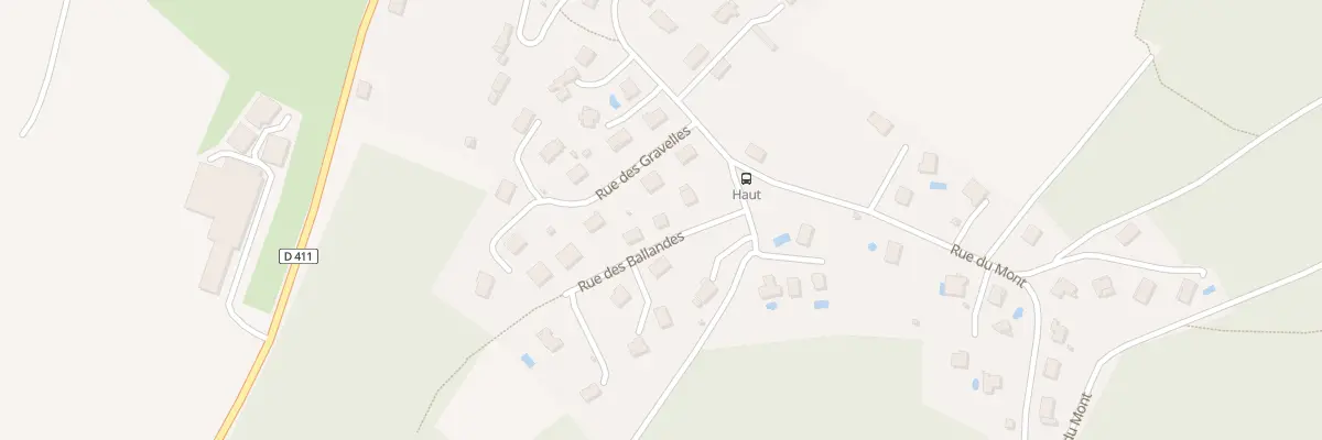 Plan du 2 Rue des Ballandes à Chalèze