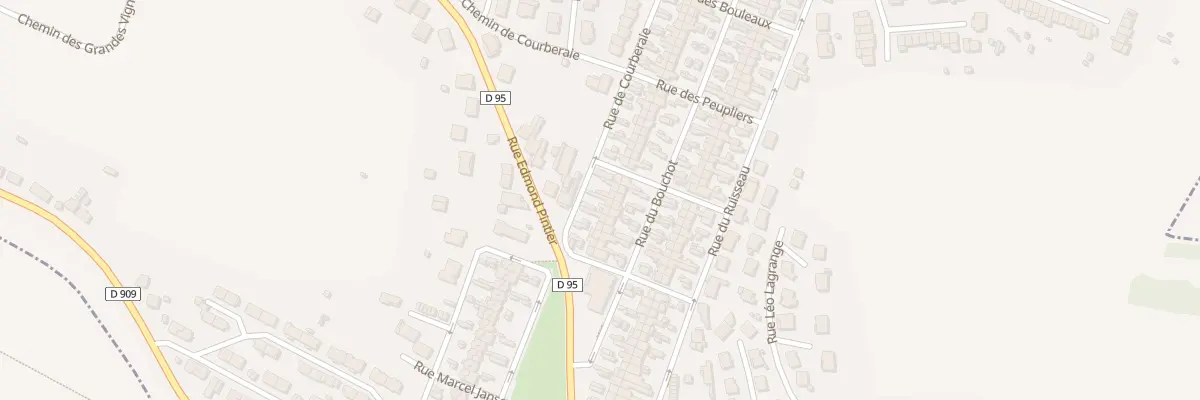 Plan du 14 Rue de Courberaie à Chaligny