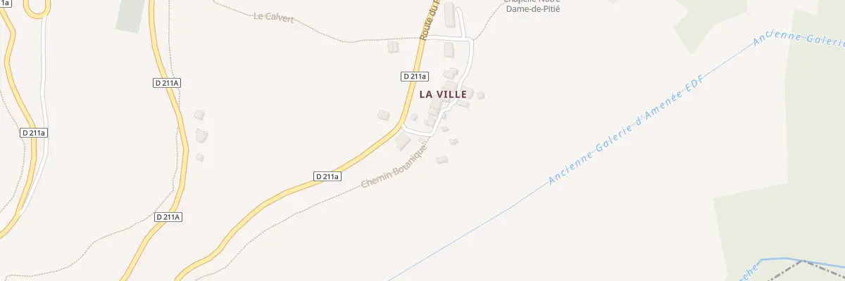 Plan du 4 Che de la Ville à Auris