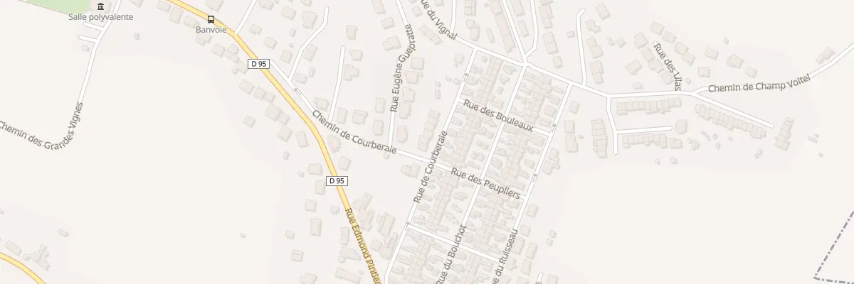 Plan du 45 Rue de Courberaie à Chaligny