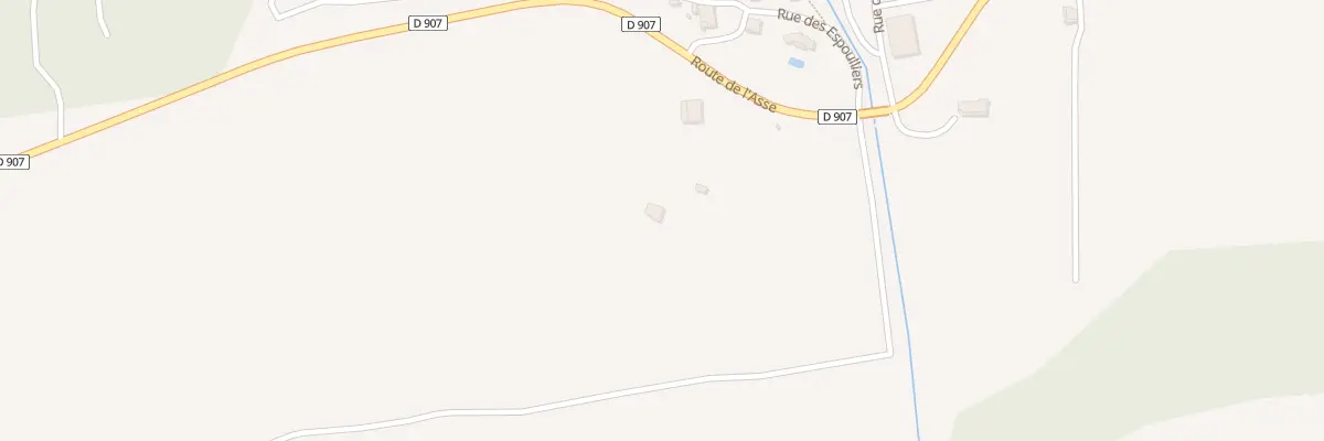 Plan du 901A Rte de l’Asse à Saint-Julien-d’Asse