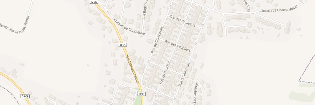 Plan du 30 Rue de Courberaie à Chaligny