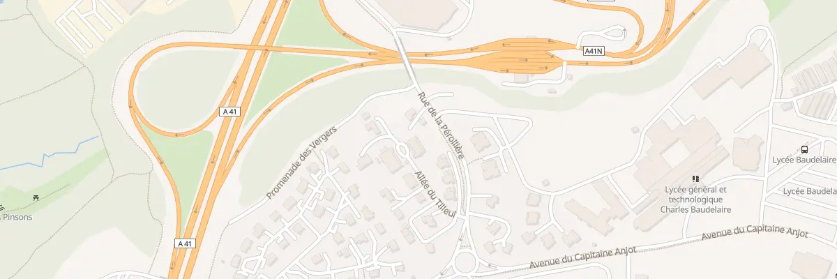 Plan du 84 Rue de la Pérollière à Annecy
