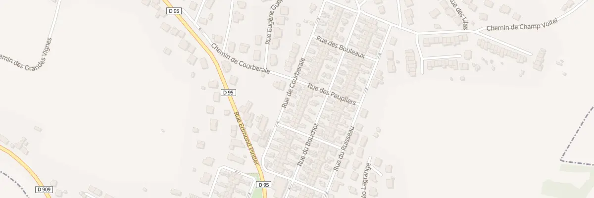 Plan du 34 Rue de Courberaie à Chaligny