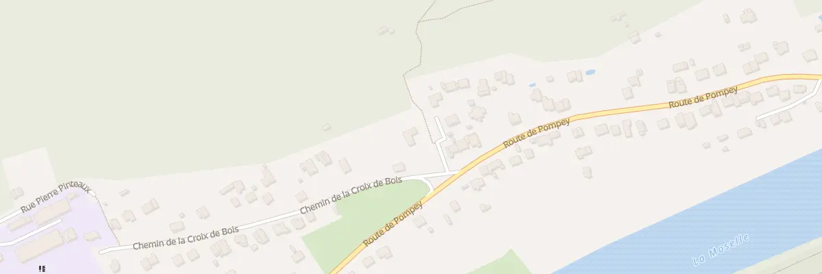 Plan du 1 Che de la Croix de Bois à Liverdun