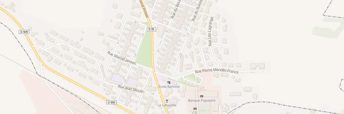 Plan du 15 Rue du Ruisseau à Chaligny