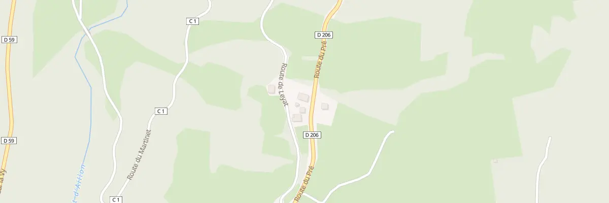 Plan du 5070 Layat à Aillon-le-Vieux