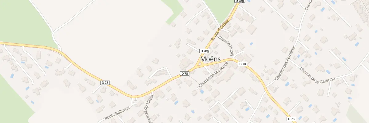 Plan du 153 Rte Saint-Jean à Prévessin-Moëns