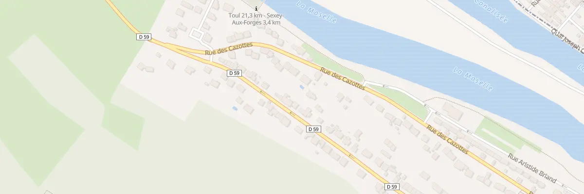 Plan du 68 Rue Pierre et Marie Curie à Pont-Saint-Vincent