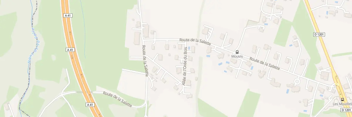 Plan du 48 All de l’Orée du Bois à Neydens