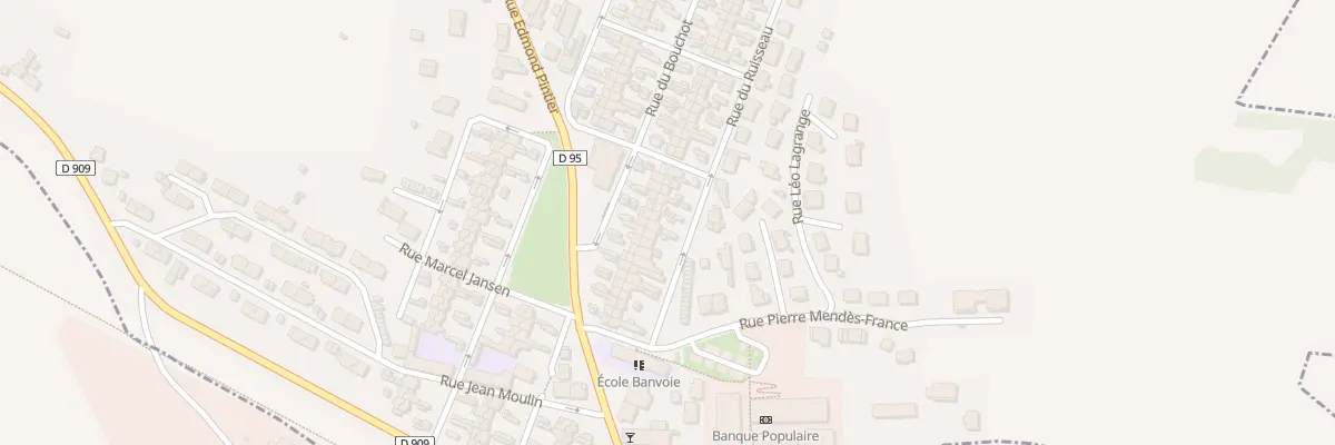 Plan du 25 Rue du Ruisseau à Chaligny