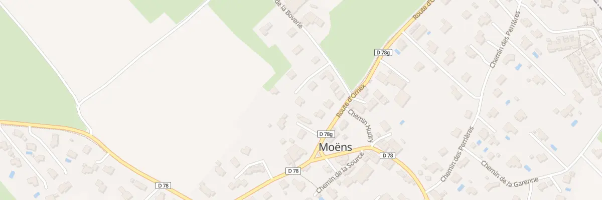 Plan du 77 Imp des Platières à Prévessin-Moëns