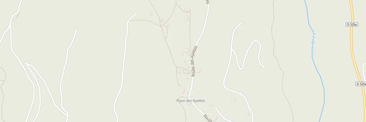Plan du 1635 Rte des Ayettes au Haut-Bréda