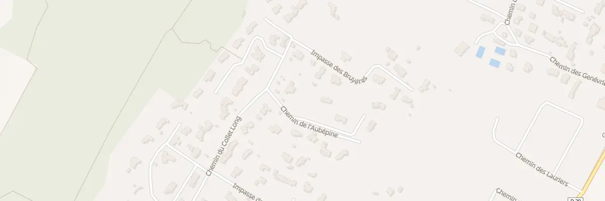 Plan du 73 Che de l’Aubepine à La Crau