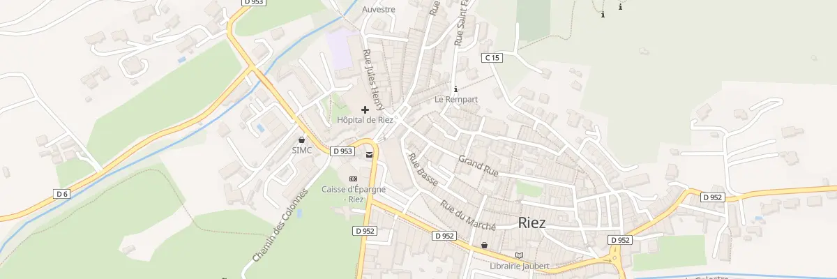 Plan du 33 Grande Rue à Riez