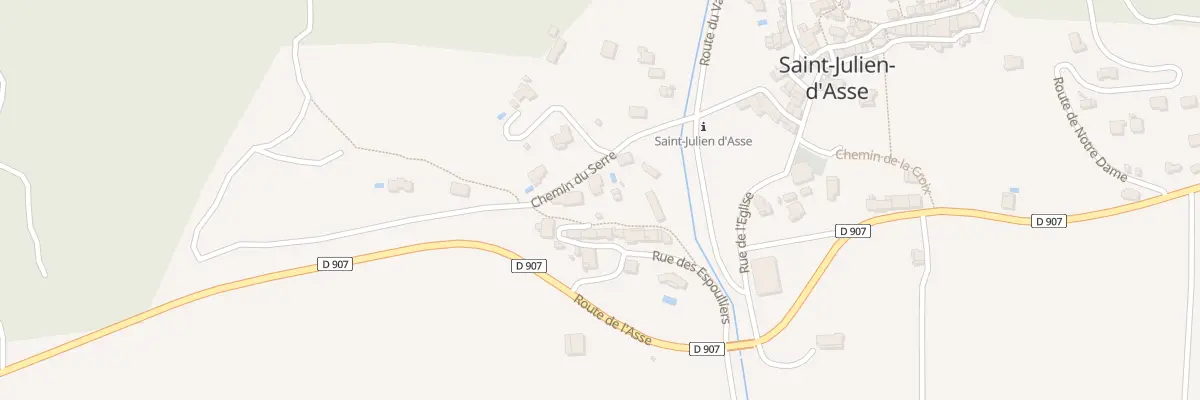 Plan du 5016A Espoullier à Saint-Julien-d’Asse
