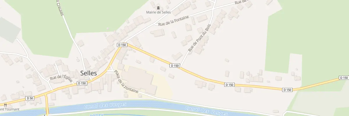 Plan du 1 Rue de Pont du Bois à Selles