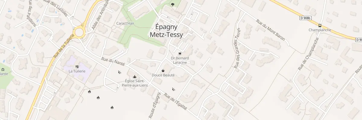 Plan du 114 Rue de la République à Epagny Metz-Tessy
