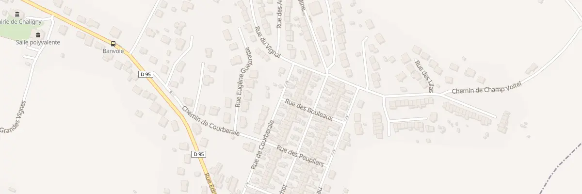 Plan du 62 Rue de Courberaie à Chaligny