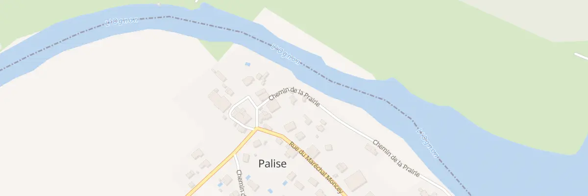 Plan du 2 Che de la Prairie à Palise