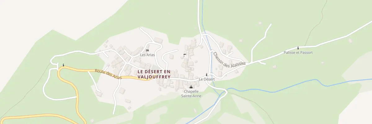 Plan du 73 Che des Alaissies à Valjouffrey