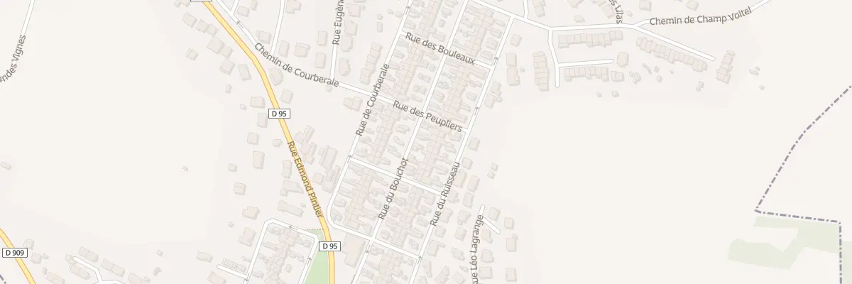 Plan du 70 Rue du Bouchot à Chaligny