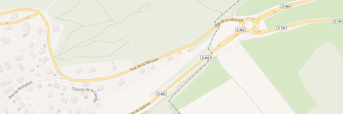 Plan du 28 Rue de la Pérouse à Montfaucon