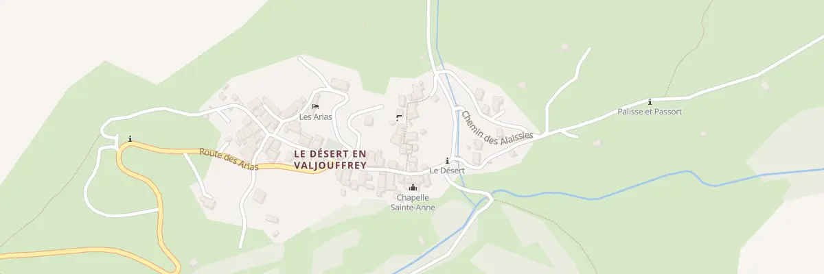 Plan du 39 Che des Alaissies à Valjouffrey
