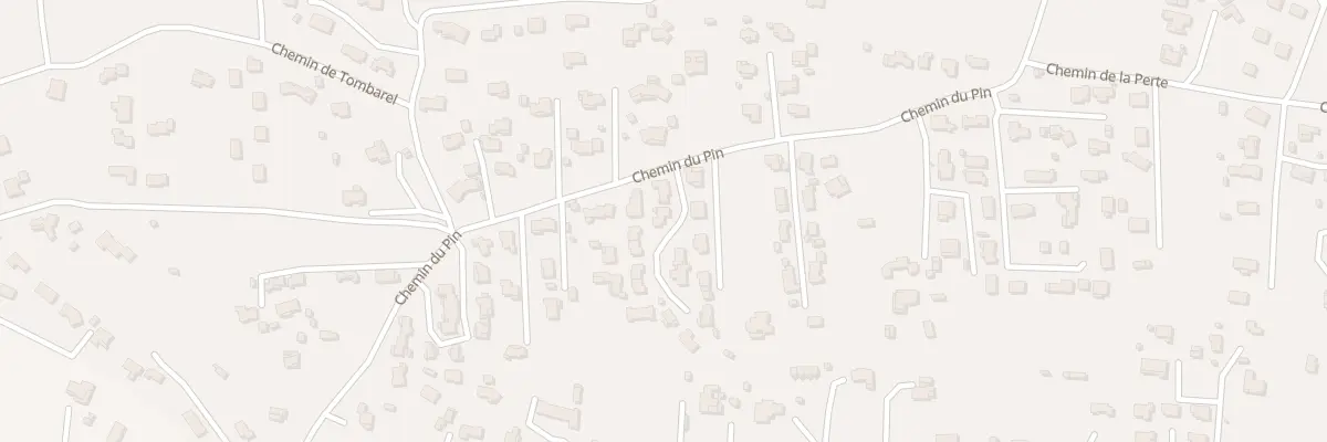 Plan du 9917 Che du Pin à Brignoles