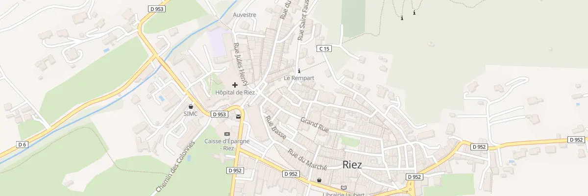 Plan du 5336 Rue Sainte Thècle à Riez