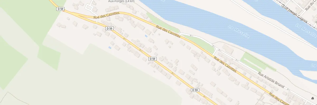 Plan du 60 Rue Pierre et Marie Curie à Pont-Saint-Vincent