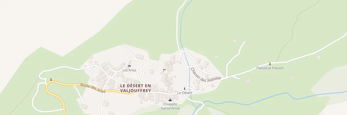 Plan du 143 Che des Alaissies à Valjouffrey