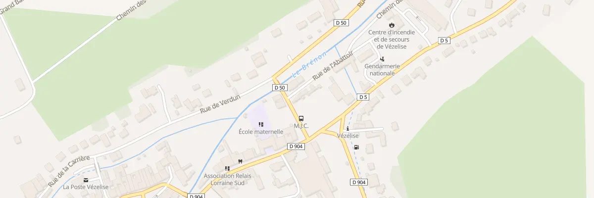 Plan du 1 Rue de l’Abattoir à Vézelise