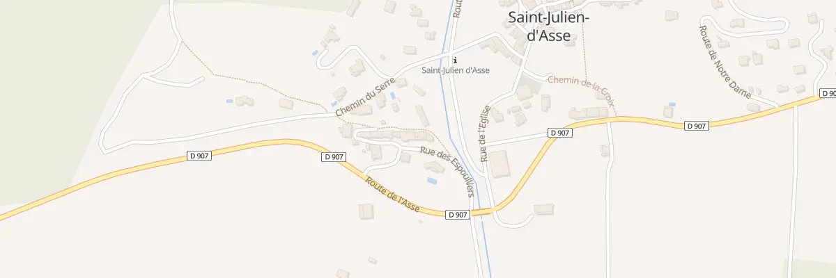 Plan du 7003 Espoullier à Saint-Julien-d’Asse