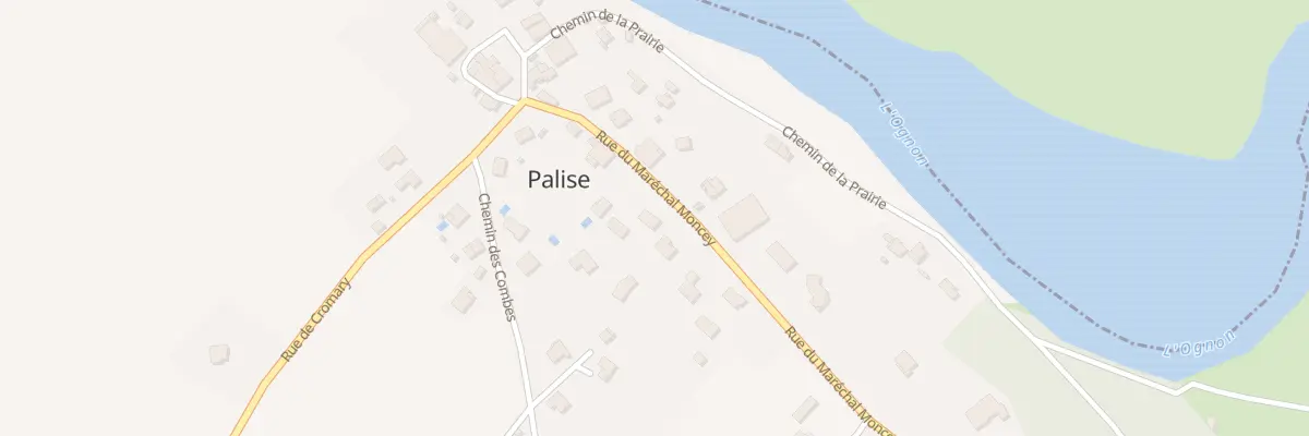 Plan du 5052 Rue du Maréchal Moncey à Palise
