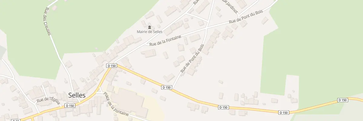 Plan du 5 Rue de Pont du Bois à Selles