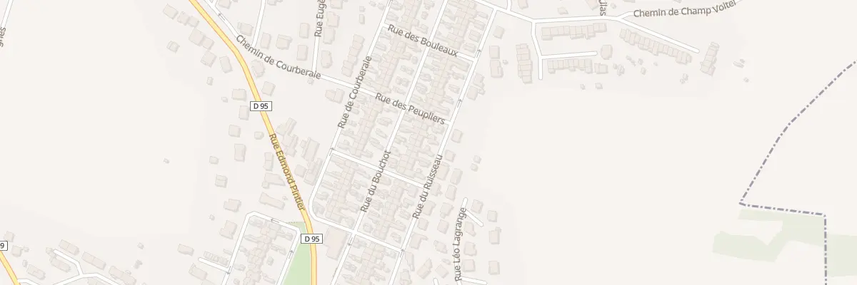 Plan du 69 Rue du Ruisseau à Chaligny
