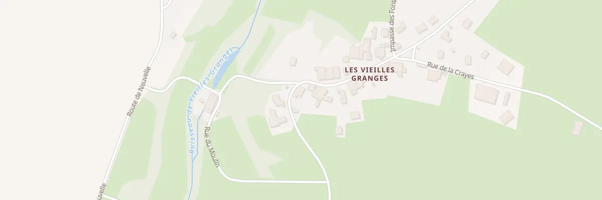 Plan du 25 Rue du Chêne à Traitiéfontaine
