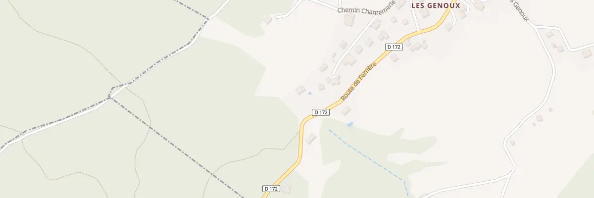 Plan du 2122 Rte de Ferrières à Cuvat
