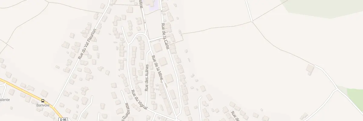 Plan du 22 Rue de la Carte à Chaligny