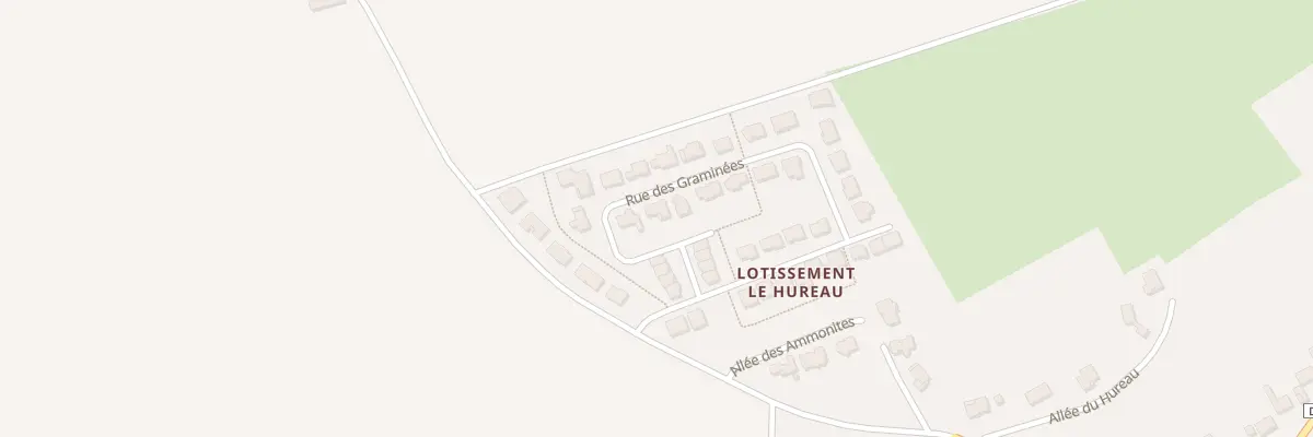 Plan du 11 Rue des Gramines à Xeuilley