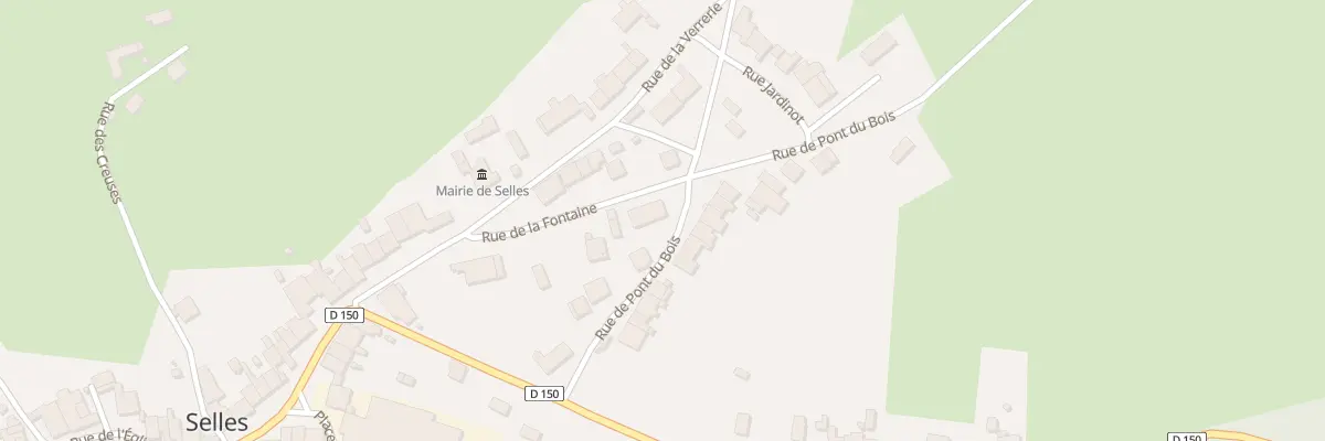 Plan du 6 Rue de la Fontaine à Selles