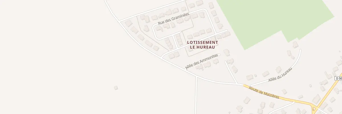 Plan du 2 Rue des Saules à Xeuilley