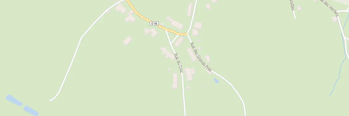Plan du 8 Rue du Croc à Belrupt