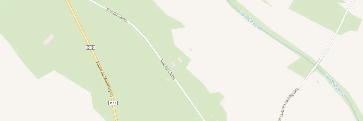 Plan du 5188 Le Cleou à Fox-Amphoux
