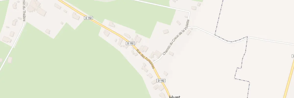 Plan du 30 Rue des Fontaines à Hyet