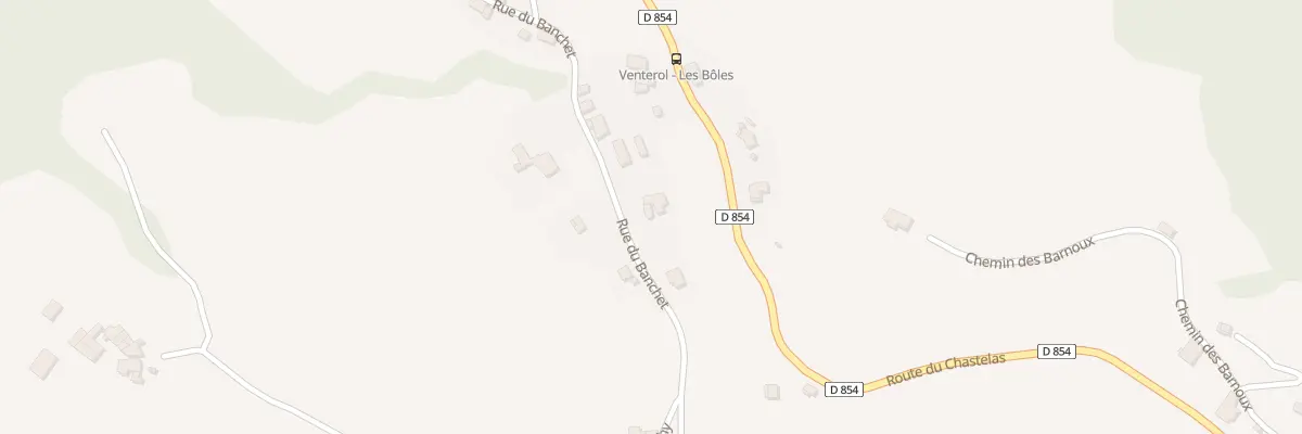 Plan du 403 Rue du Banchet à Venterol