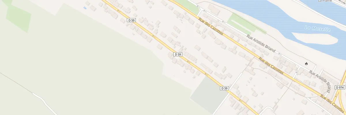 Plan du 33 Rue Pierre et Marie Curie à Pont-Saint-Vincent